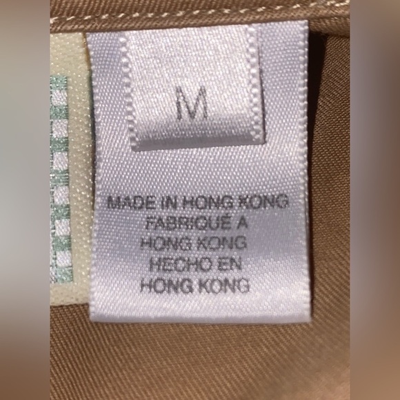 Susan Bristol Vintage Button Down Jacket Long‎ Sleeve Tan Work Women M - Picture 3 of 8